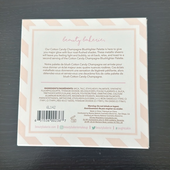 Beauty Bakerie Cotton Candy Blushlighter Palette - Picture 2 of 5